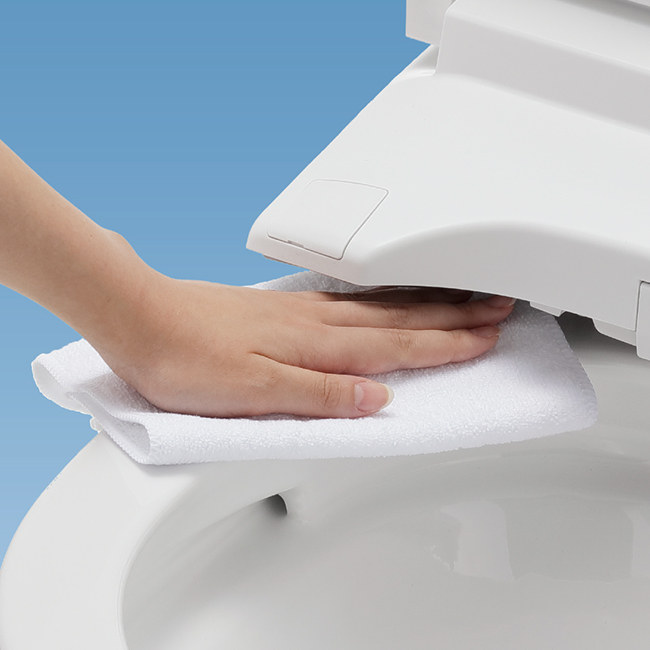 一键提升方便拆卸，清扫省心 2