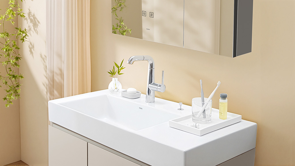 陶瓷一体型台盆柜&镜柜LBDA&LBEA系列 2