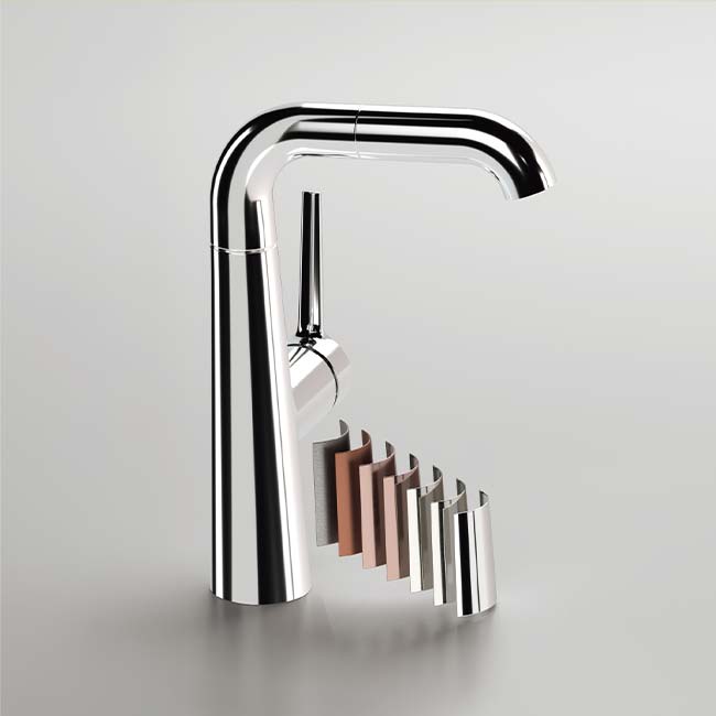 耐用的六层结构，抗刮耐磨且耐腐蚀，保持长久美观